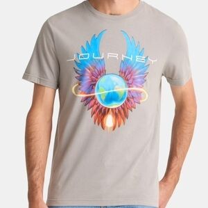 NWT Journey Unisex Infinity Wings Band Tee / Graphic Tee